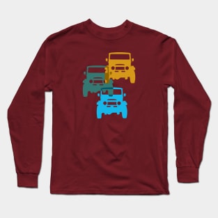 Classic Toyota FJ40 Land Cruiser Grills T-Shirt Long Sleeve T-Shirt